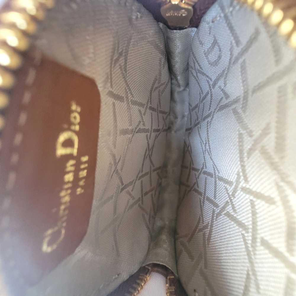 Dior Coin Lady Dior Leather Coin Purse - Picture 9 of 12